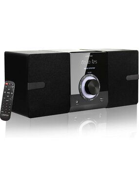 Compact Home Stereo System with CD Player & 30W Crisp Sound Speakers